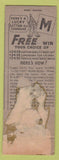 Matchbook Cover - Marks Credit Clothing Chicago IL WORN