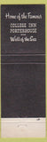 Matchbook Cover - Sherman House Chicago IL Hotel