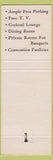 Matchbook Cover - West Allis Inn WI