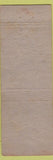 Matchbook Cover - Canfield Hotel Dubuque IA