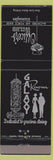 Matchbook Cover - Officer's Club McChord Air Force Base WA Galaxy Room