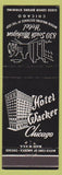 Matchbook Cover - Hotel Wacker Chicago IL