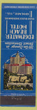 Matchbook Cover - Edgewater Beach Hotel Chicago IL