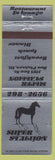 Matchbook Cover - Silver Stallion Restaurant Des Plaines IL