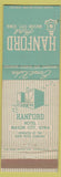 Matchbook Cover - Hanford Hotel Mason City IA