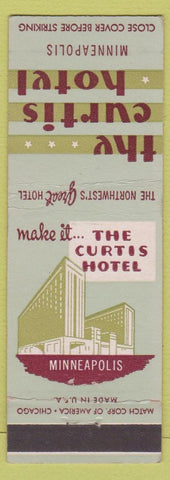 Matchbook Cover - Curtis Hotel Minneapolis MN