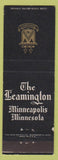 Matchbook Cover - Leamington Hotel Minneapolis MN