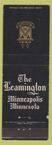 Matchbook Cover - Leamington Hotel Minneapolis MN