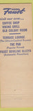 Matchbook Cover - Hotel Faust Rockford IL