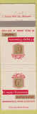 Matchbook Cover - Capp Towers Motor Hotel Minneapolis MN