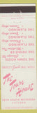 Matchbook Cover - The Town House Chicago IL Flamingo Tucson AZ Yuma Phoenix