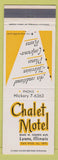 Matchbook Cover - Chalet Motel Lyons IL