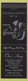 Matchbook Cover - Chez Amy Beauty Salon Stettler AB girlie