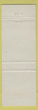 Matchbook Cover - EJ Hair Salon Toronto ON