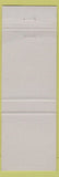 Matchbook Cover - Dirk's Top Hat Barber Shop Sarnia ON