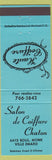 Matchbook Cover - Salon de Coiffure Chaton Ville Emard Montreal QC