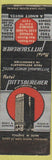 Matchbook Cover - Hotel Pittsburgher Pittsburgh PA