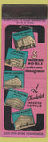 Matchbook Cover - Chadwick Hotles Salem Medford Eugene Grants Pass OR