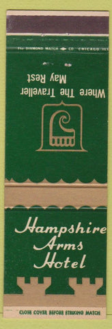 Matchbook Cover - Hampshire Arms Hotel Minneapolis MN