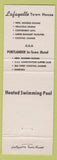 Matchbook Cover - Portlander Motel Lafayette Town House Portland ME