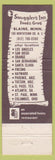 Matchbook Cover - Smuggler's Inn Blaine MN