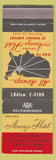 Matchbook Cover - Airways Hotel Chicago IL