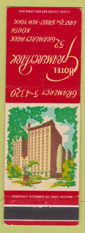 Matchbook Cover - Hotel Gramercy Park NEW York City