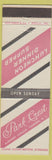 Matchbook Cover - Park Crest Camden NJ restaurant