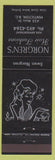 Matchbook Cover - Norgren's Hair Salon girlie Penticton BC