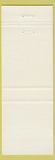 Matchbook Cover - David's Hairstyling Hamilton ON barber salon