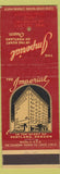Matchbook Cover - Imperial Hotel Portland OR