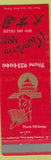 Matchbook Cover - Mandarin Inn Chinese Restaurant Indinapolis IN