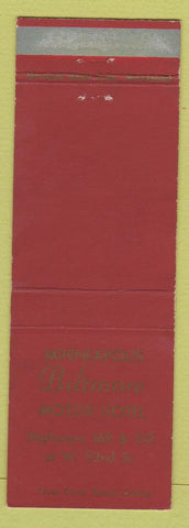 Matchbook Cover - Minneapolis MN Biltmore Hotel