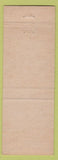 Matchbook Cover - Bay View Hotel Penobscot Bay Camden? ME