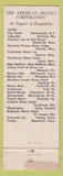 Matchbook Cover - The Yorktowne Hotel York PA