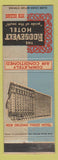Matchbook Cover - Roosevelt Hotel New Orleans LA