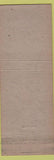 Matchbook Cover - President Hotel Beckley WV WEAR