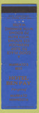 Matchbook Cover - Hotel Ben Pay Mankato MN