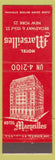 Matchbook Cover - Hotel Marseilles New York City
