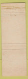 Matchbook Cover - Armed Services Police Washington DC military