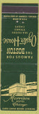 Matchbook Cover - Morrison Hotel Chicago IL WEAR
