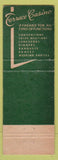 Matchbook Cover - Morrison Hotel Chicago IL WEAR