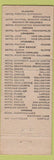 Matchbook Cover - Hotel Claypool Indinapolis IN