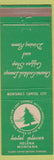 Matchbook Cover - Hotel Placer Helena MT