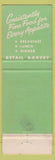 Matchbook Cover - Simms' Boardwalk Restaurant Ocean City NJ white