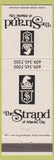 Matchbook Cover - Strand Hotel Atlantic City NJ