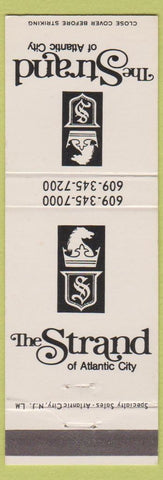 Matchbook Cover - Strand Hotel Atlantic City NJ