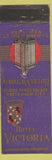 Matchbook Cover - Hotel Victoria New York City