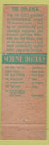 Matchbook Cover - Ten Eyck Hotel Albany NY