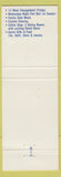 Matchbook Cover - De Smidt's Restaurant Cedar Grove WI